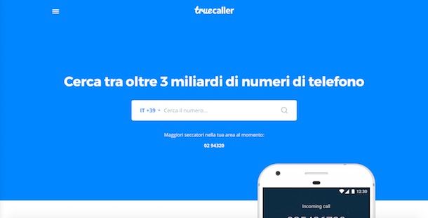 Cerca un numero di cellulare con Facebook