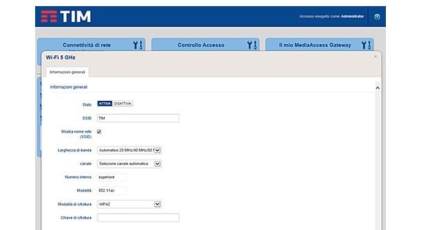 Come cambiare la password del WiFi TIM Smart Modem