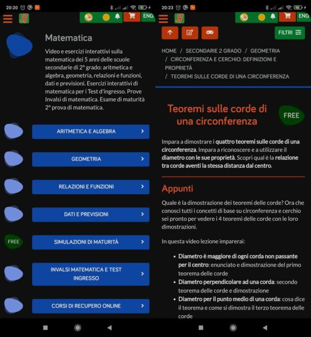 App per matematica