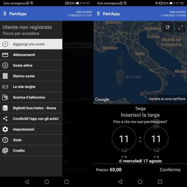 Altre app per pagare il parcheggio