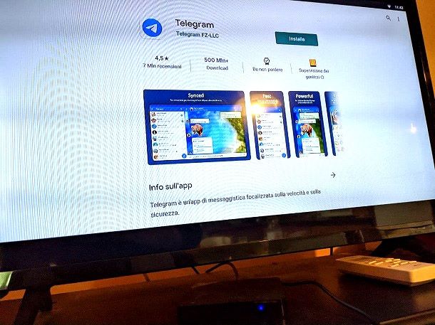 Come si usa Telegram su Smart TV