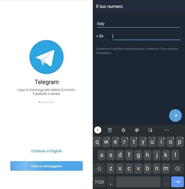 Come si usa Telegram su Android