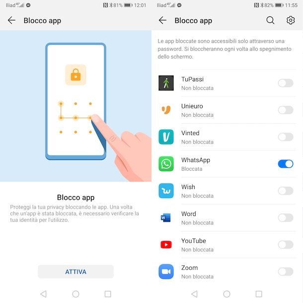 App per bloccare le app su Android