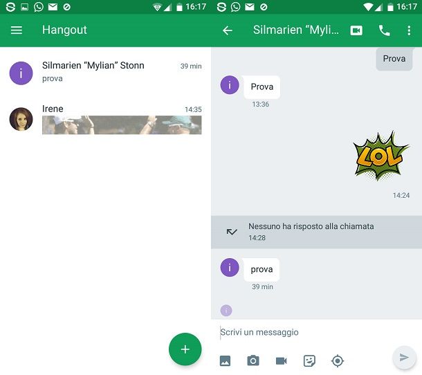 Hangouts
