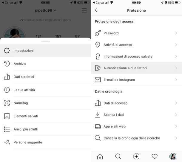 fronzolo cupola collegamento profilo hackerato instagram come fare