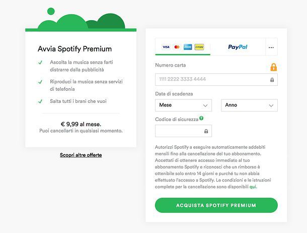 Come scaricare Spotify Premium