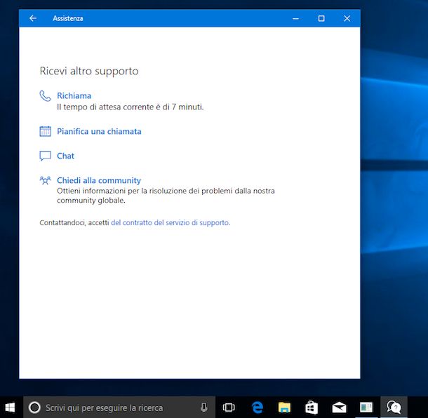 Come ottenere assistenza in Windows 10