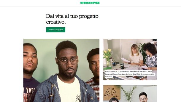 Come creare una campagna Kickstarter