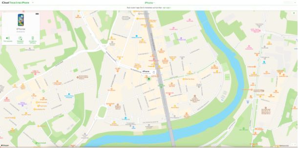 Trova il mio iPhone su smartphone spento