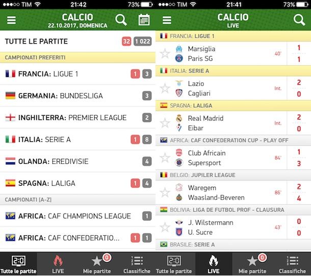 Dammi diretta gol Dammi diretta gol