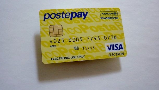 Come ricaricare Postepay classica online da conto corrente
