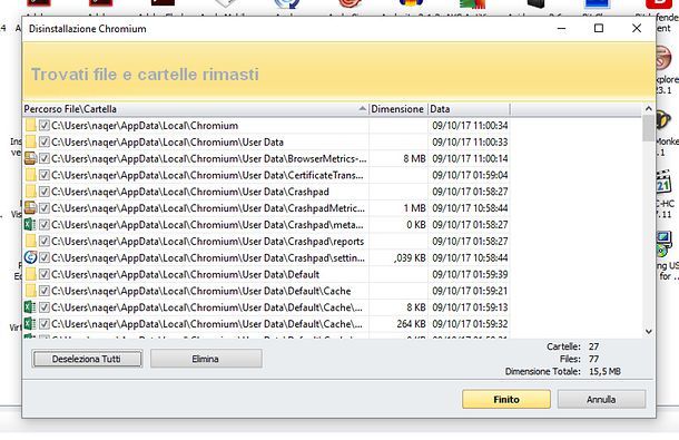 Come disinstallare Chromium