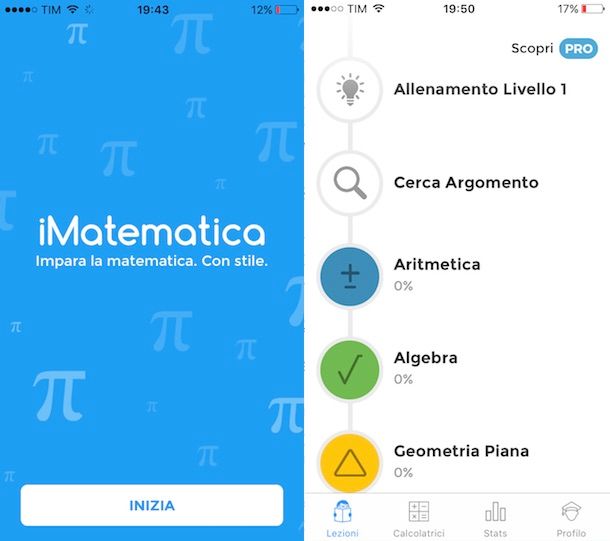 App per matematica