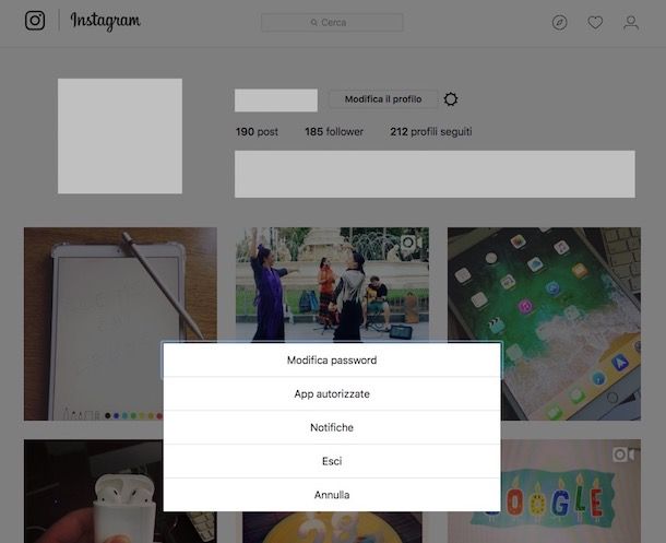 Come uscire da Instagram | Salvatore Aranzulla