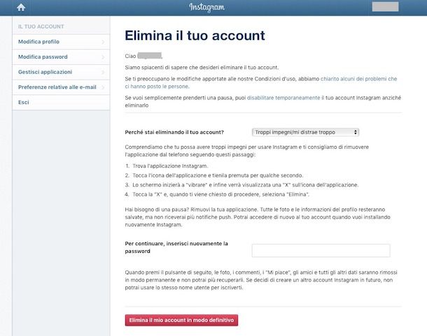 Come uscire da Instagram | Salvatore Aranzulla