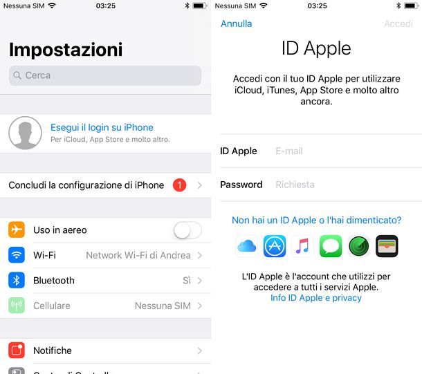 Come attivare iCloud su iPhone