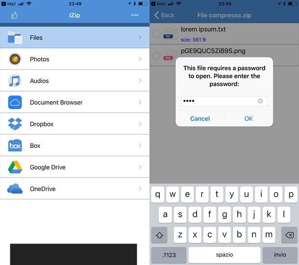 solo vedere anteprima zip gratis