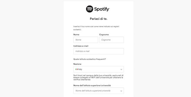 Spotify Student