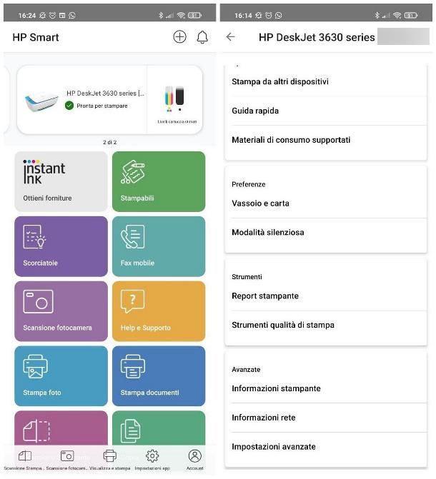 Come stampare dal cellulare alla stampante HP con WiFi