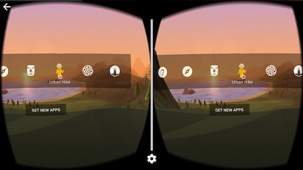 App per visore 3D Google Cardboard