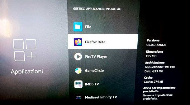 Come installare Firefox su Amazon Fire TV Stick Downloader APK
