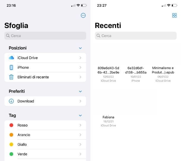 iCloud Drive iOS