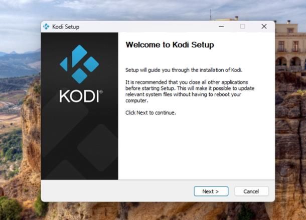 Come aggiornare Kodi