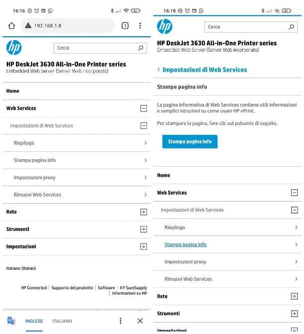 Come stampare dal cellulare alla stampante HP con WiFi