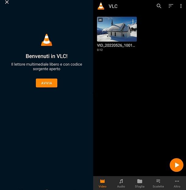 VLC for Android Migliori player video
