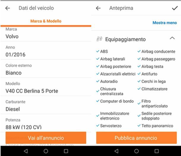 Come pubblicare un annuncio su AutoScout24