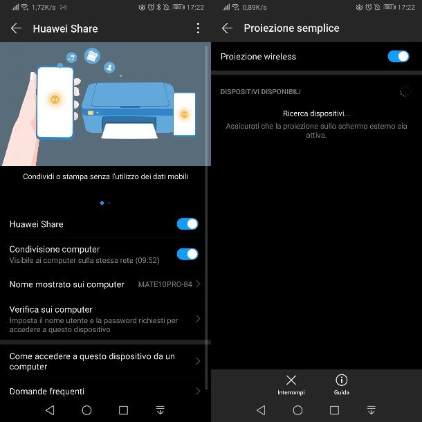 Collegamento Wireless Huawei