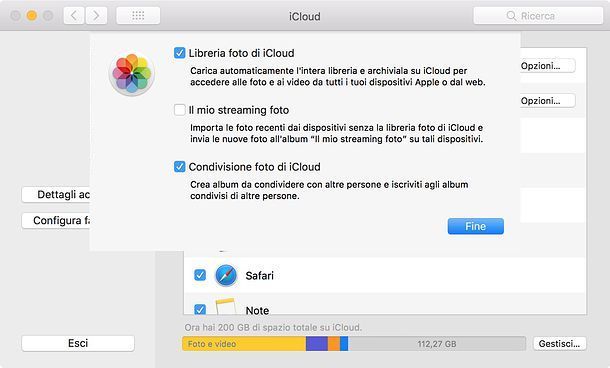 gruppi di foto da icloud