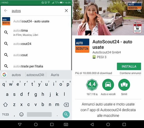 Come modificare un annuncio su AutoScout24