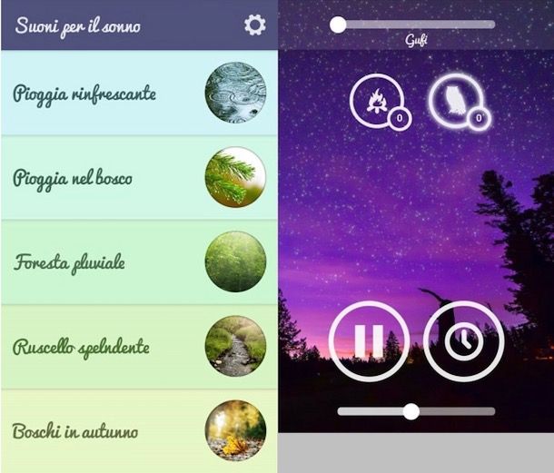 Altre app per addormentarsi