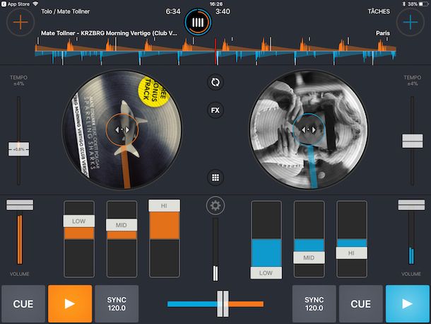 App per mixare le canzoni