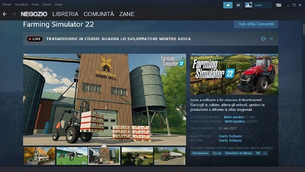 Come scaricare Farming Simulator PC Steam