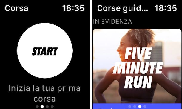 Nike Run Club app Apple Watch