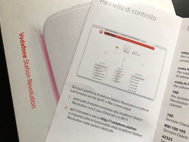 Documentazione Vodafone Station