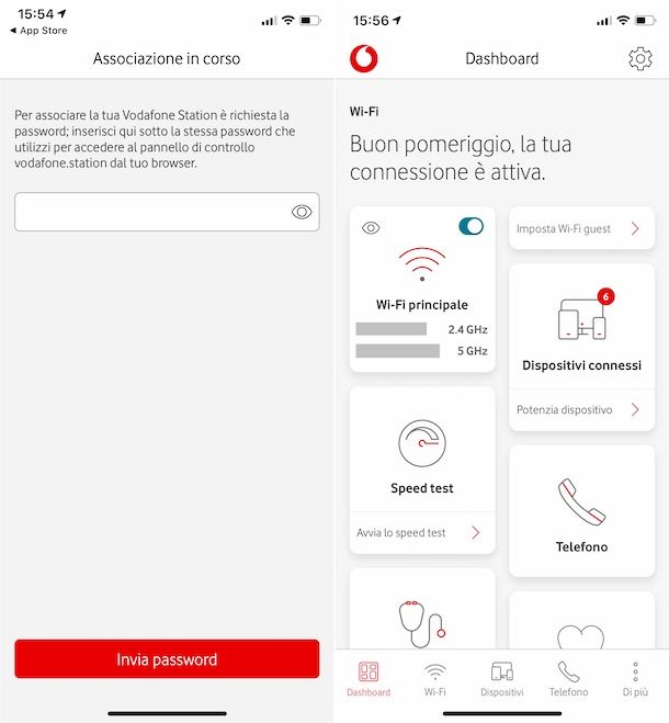 App Vodafone Station DSL/Fibra