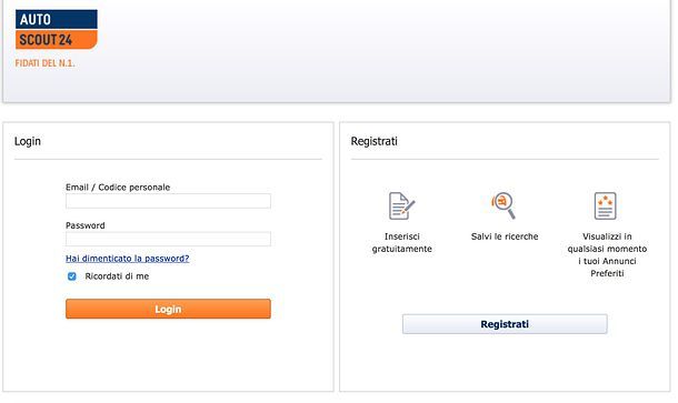 Come modificare un annuncio su Autoscout24