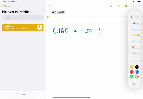 Apple Pencil, in futuro sarà come scrivere su un foglio di carta