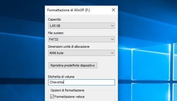 Programmi per formattare in FAT32