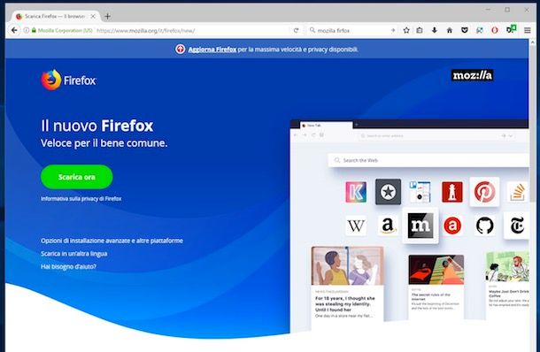 Che cos'è il browser