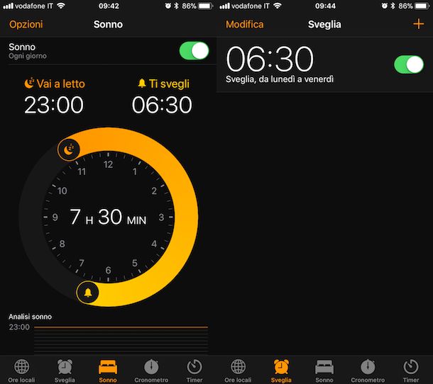 Altre app per il monitoraggio del sonno