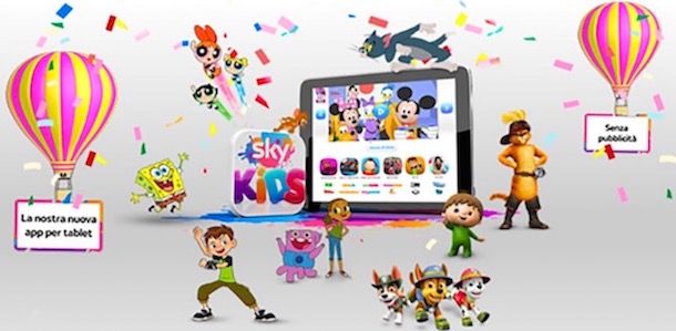 Dispositivi compatibili con Sky Kids