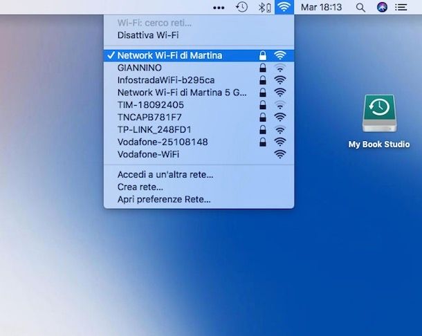 Come connettersi al WiFi