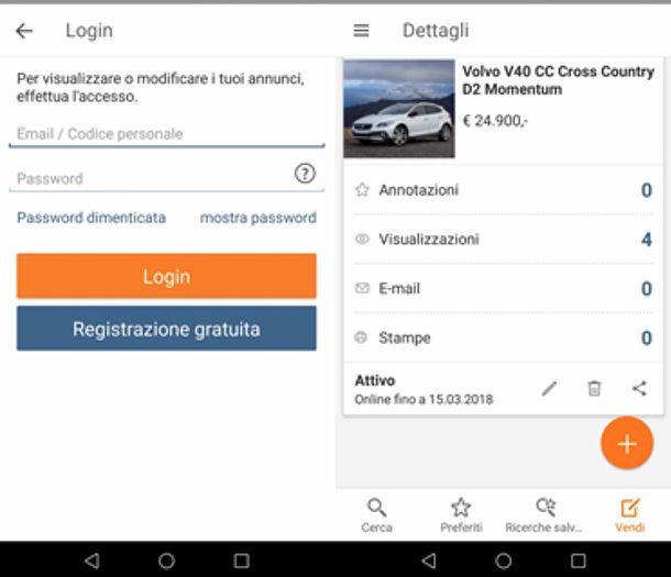 Come modificare un annuncio su AutoScout24