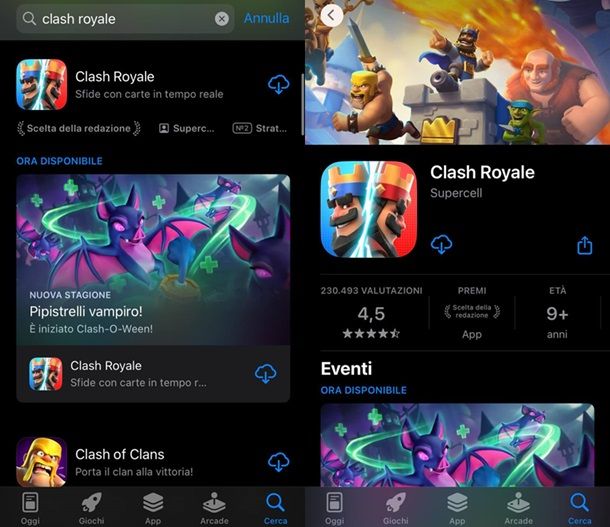 Come scaricare e installare Clash Royale su iOS