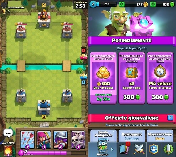 Negozio Clash Royale