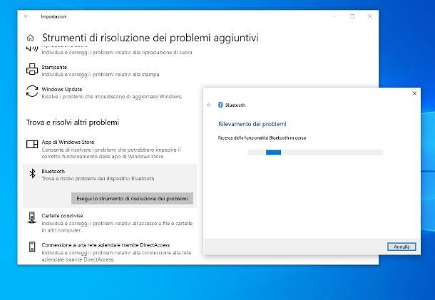 Come attivare Bluetooth su Windows 10